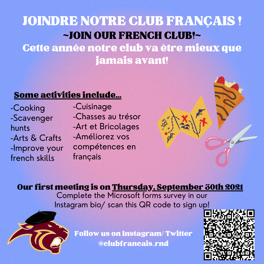 Club Francais affiche 2021